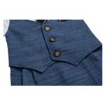 Summer New Baby Boy Jumpsuit Boys Gentleman Baby Children's Clothing - Image 2
