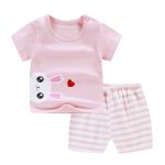 Summer Infant Newborn Baby Boy Clothes Children Clothing Set for Girls Kids T-Shirt Shorts 2PCS Outfits Cotton Casual Clothes - Image 3