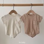 Children'S Clothing T-Shirt Summer Baby Clothes Solid Color Triangle Bag Fart Baby Romper-Loose Short-Sleeved Casual Children'S Pants - Image 5