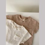 Children'S Clothing T-Shirt Summer Baby Clothes Solid Color Triangle Bag Fart Baby Romper-Loose Short-Sleeved Casual Children'S Pants - Image 7
