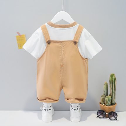 Short-sleeved Overalls